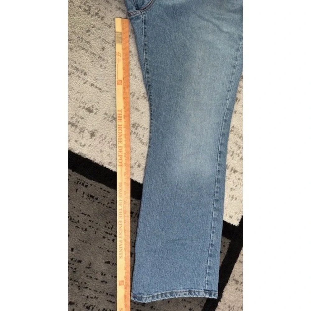 Levi's 515 Bootcut Jeans Women's 18M Blue Stretch Denim Mid Rise Classic